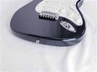 Hamer Slammer Black Strat Electric Guitar